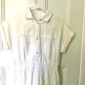 Zara girls shorts romper